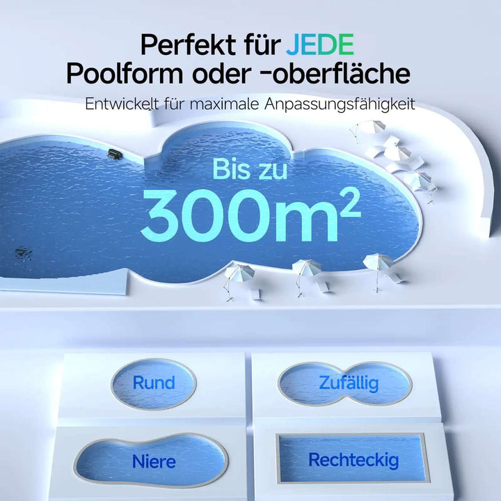 WYBOT S2 Solar Roboter-Poolreiniger mit Selbstaufladung