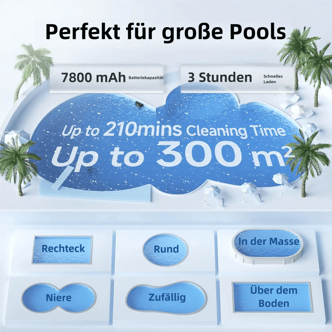 WYBOT S2 High-End-Akku-Poolroboter