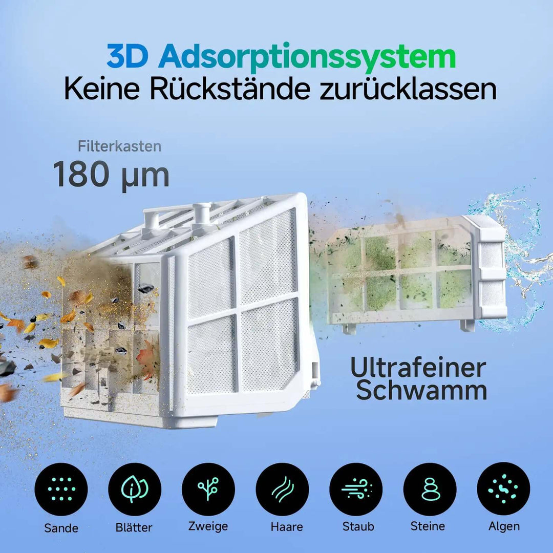 WYBOT S2 Solar Roboter-Poolreiniger mit Selbstaufladung