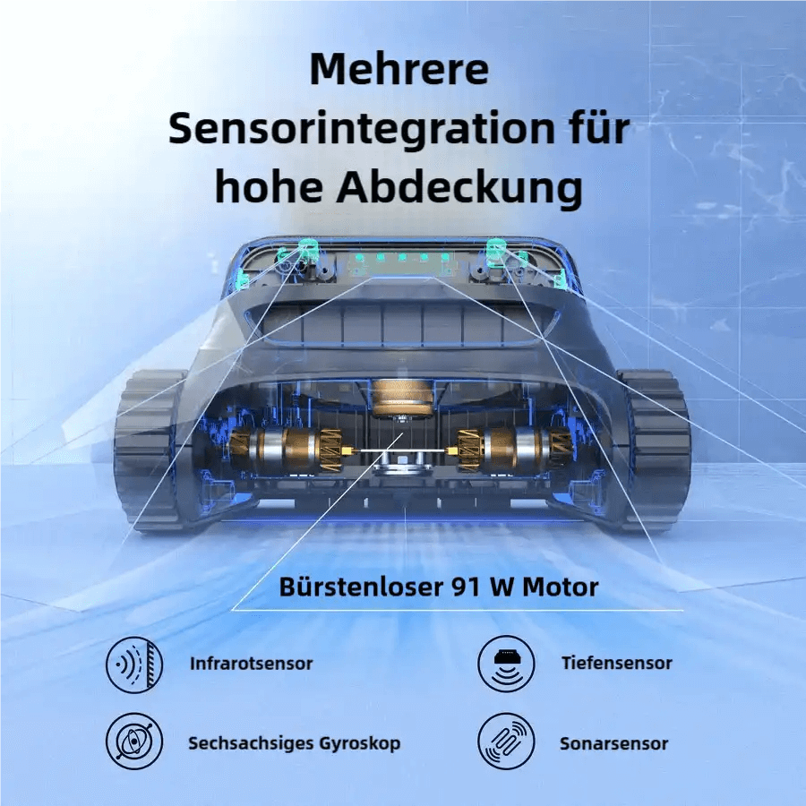 WYBOT S2 High-End-Akku-Poolroboter