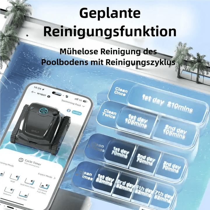 WYBOT S2 High-End-Akku-Poolroboter