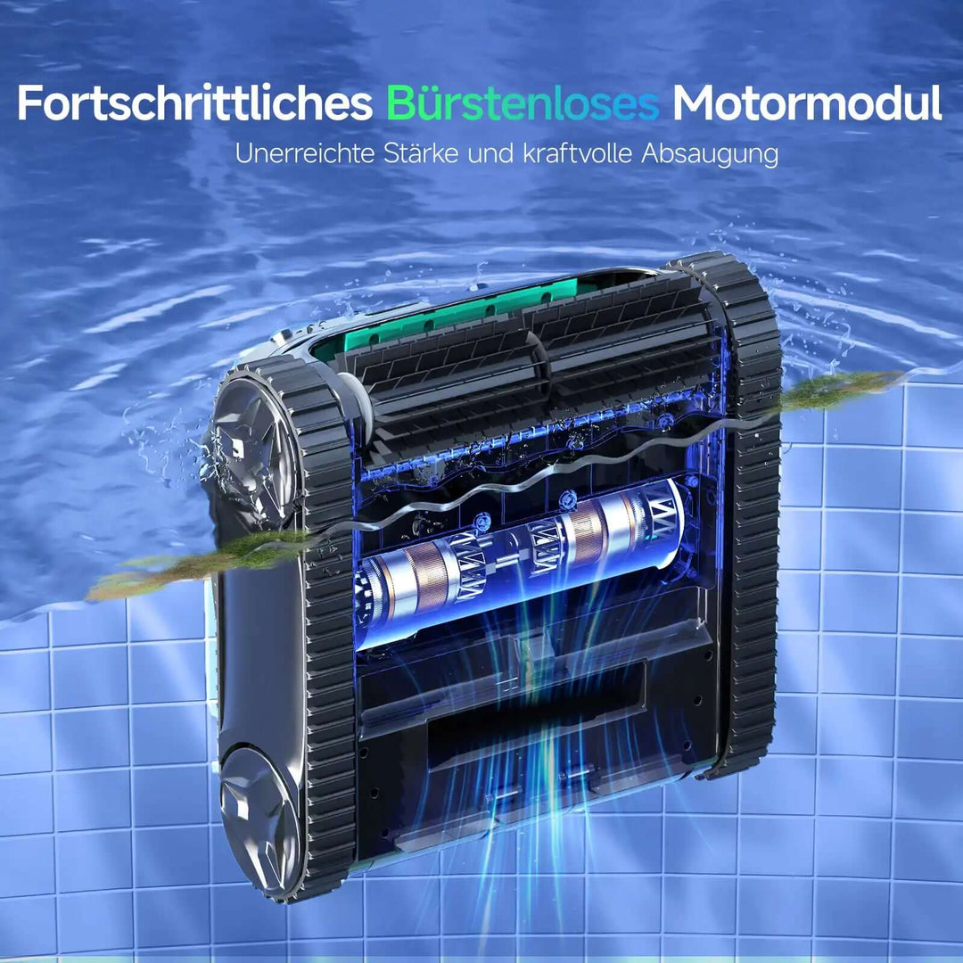 WYBOT S2 Solar Roboter-Poolreiniger mit Selbstaufladung