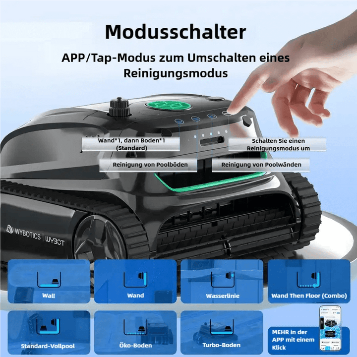 WYBOT S2 High-End-Akku-Poolroboter