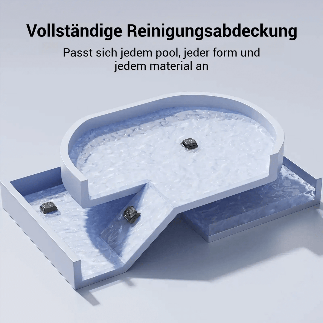 WYBOT C2 Kabelloser Poolroboter mit App-Steuerung
