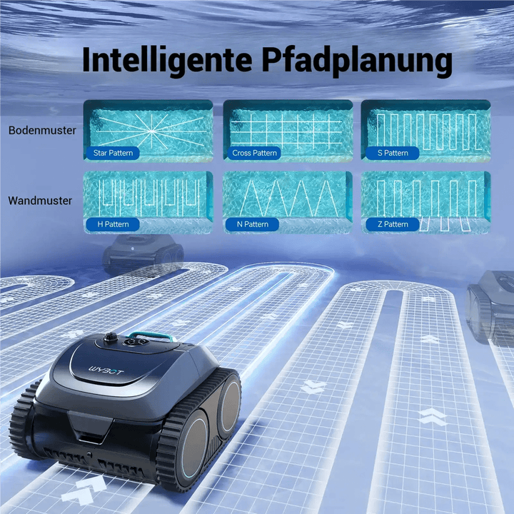 WYBOT C1 Roboter-Poolreiniger-Staubsauger mit APP
