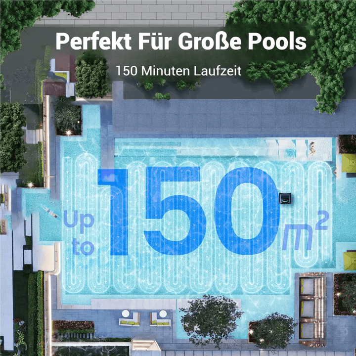 WYBOT C1 Roboter-Poolreiniger-Staubsauger mit APP